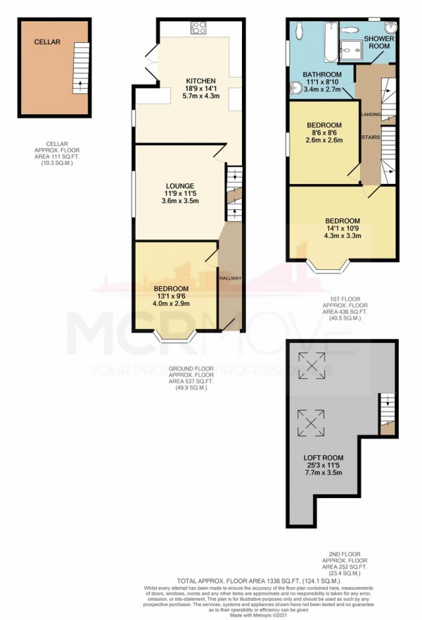 Floorplan for Connaught Road, Kensington, Liverpool