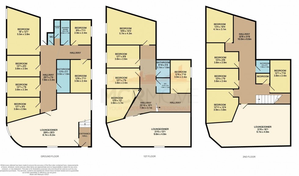 Floorplan for Spekeland Road, Kensington, Liverpool