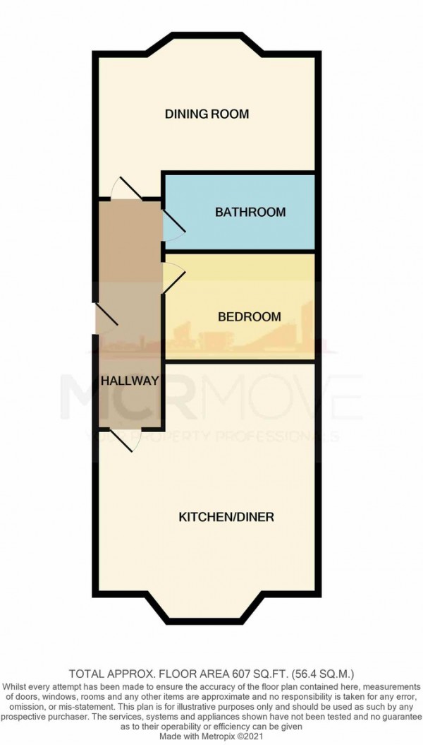 Floorplan for Sefton Park, Liverpool, Merseyside