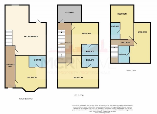 Floorplan for Cliff Street, Edge Hill, Liverpool