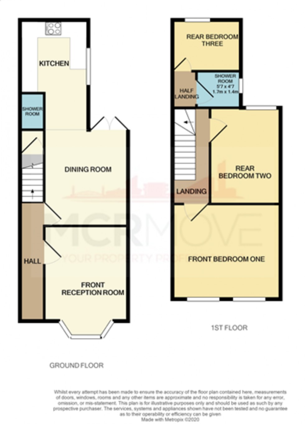 Floorplan for Romer Road, Kensington, Liverpool