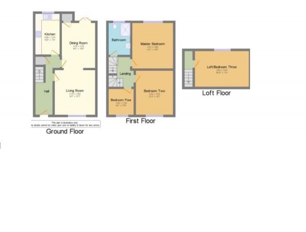 Floorplan for Gresham Street, Edge Hill, Liverpool