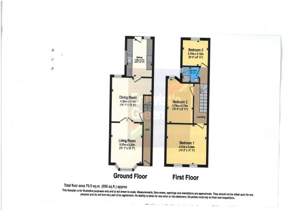 Floorplan for Romer Road, Kensington, Liverpool