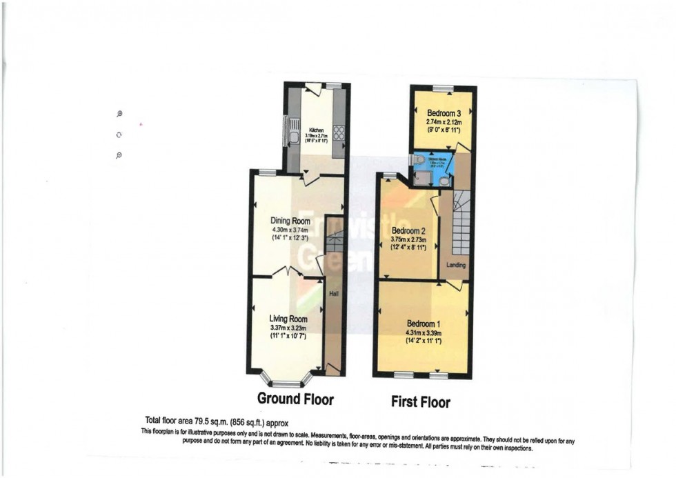 Floorplan for Romer Road, Kensington, Liverpool