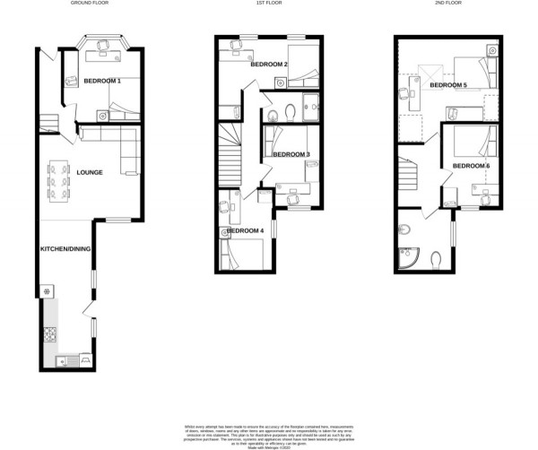 Floorplan for Dell Street, Edge Hill, Liverpool
