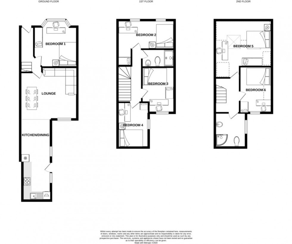 Floorplan for Dell Street, Edge Hill, Liverpool